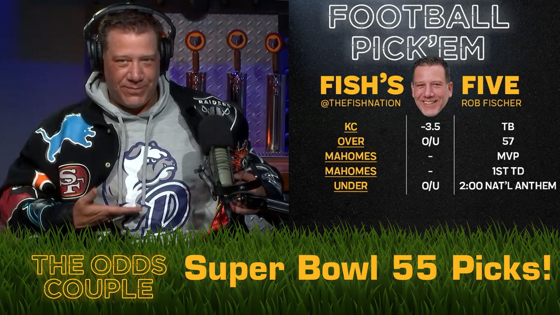 The Odds Couple: Lang’s Law of Averages + Super Bowl 55 Picks & Pick’em Panel!