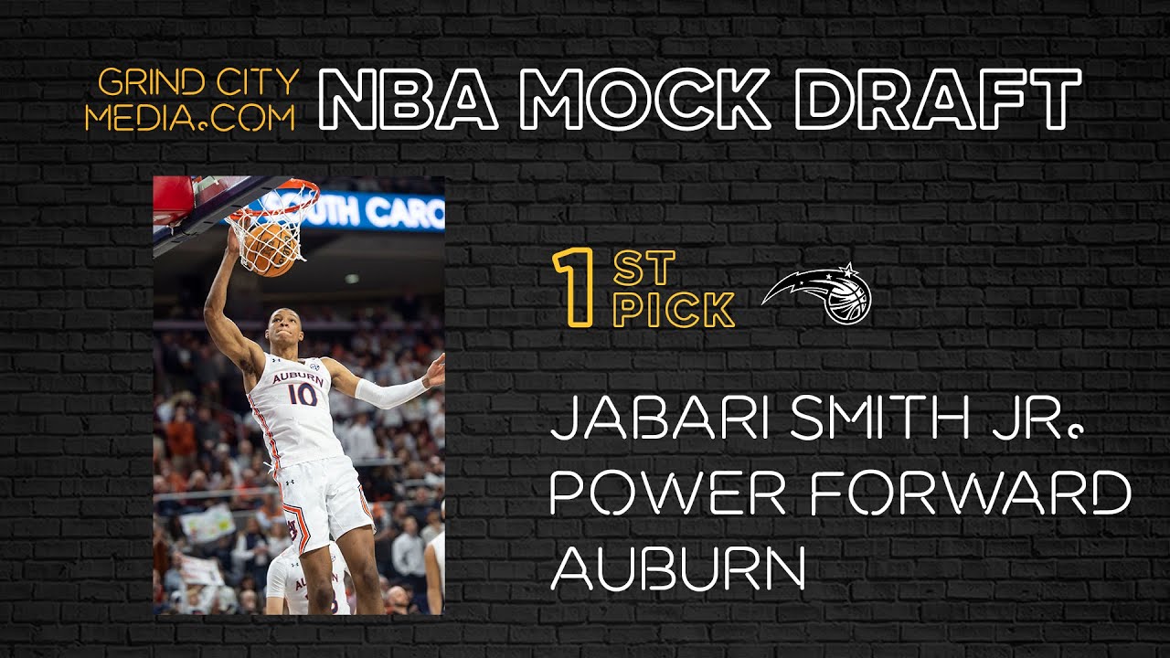 2022 NBA Mock Draft: Jabari Smith Jr. as #1 Pick to Orlando Magic
