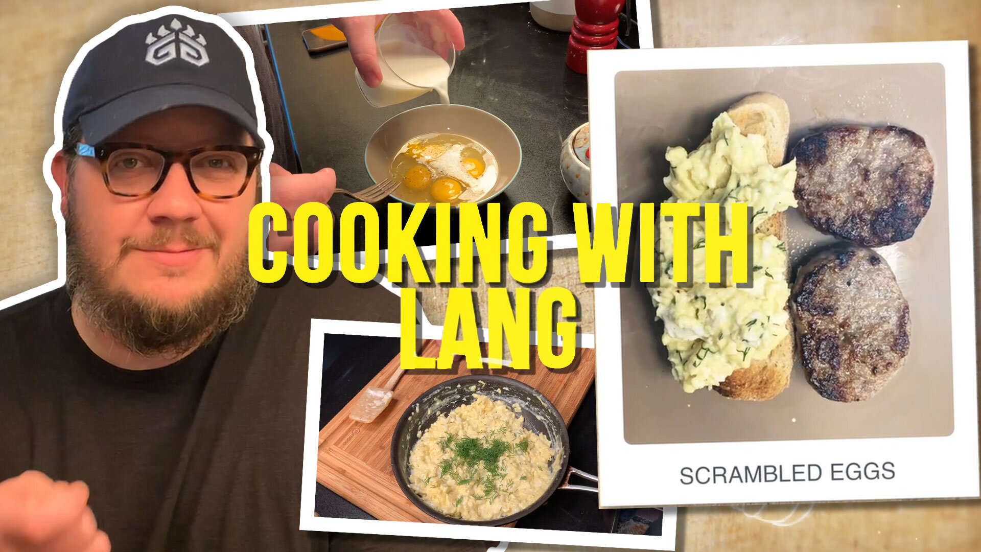 How to Prepare Scrambled Eggs | Cooking with Lang