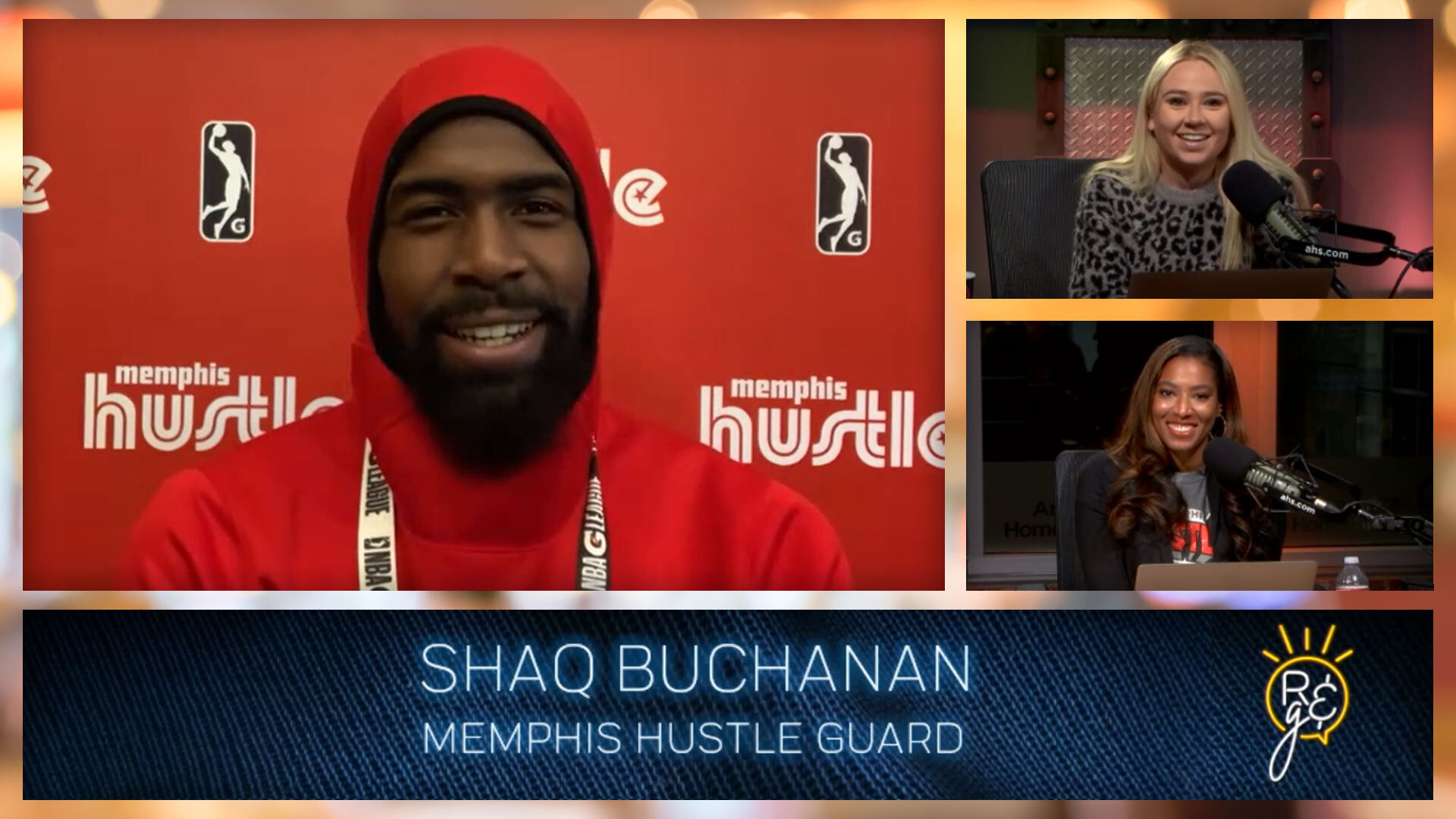 Shaq Buchanan describes NBA G League Bubble life | Rise & Grind