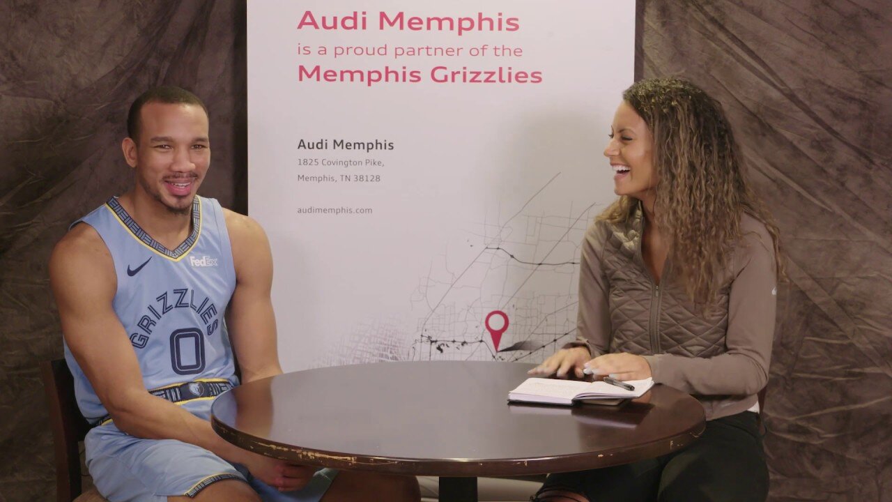 Avery Bradley talks Memphis with Alexis Morgan | Audi 1-on-1 Series