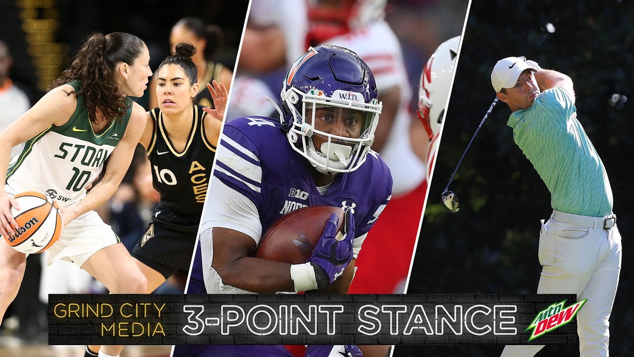 3-Point Stance: WNBA Semifinals Recap, College Football Week 1, Rory McIlroy wins FedEx Cup