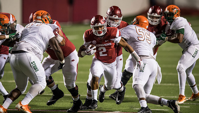 Grind City Football: Arkansas freshman tailback Hayden provides hope for Hogs’ ground game