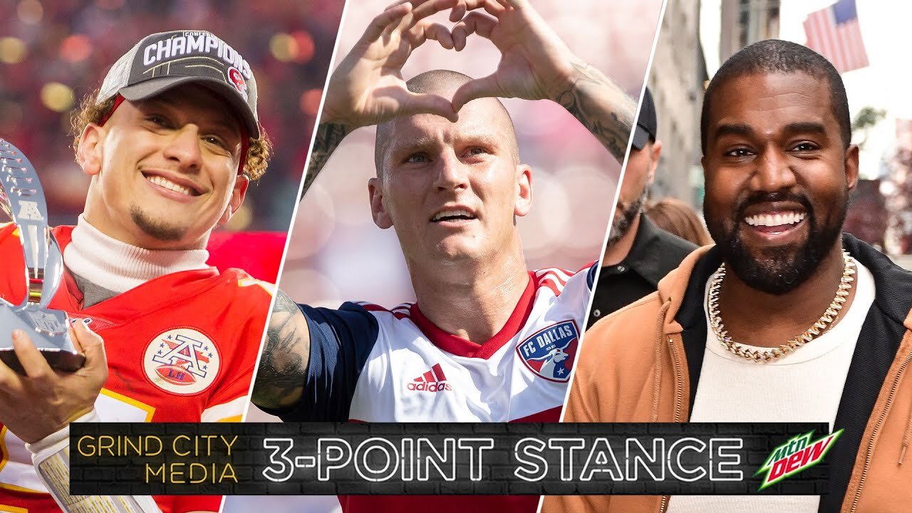 Patrick Mahomes 10-Year Contract, FC Dallas Withdraws, Kanye for President? | 3-Point Stance – Ep. 32