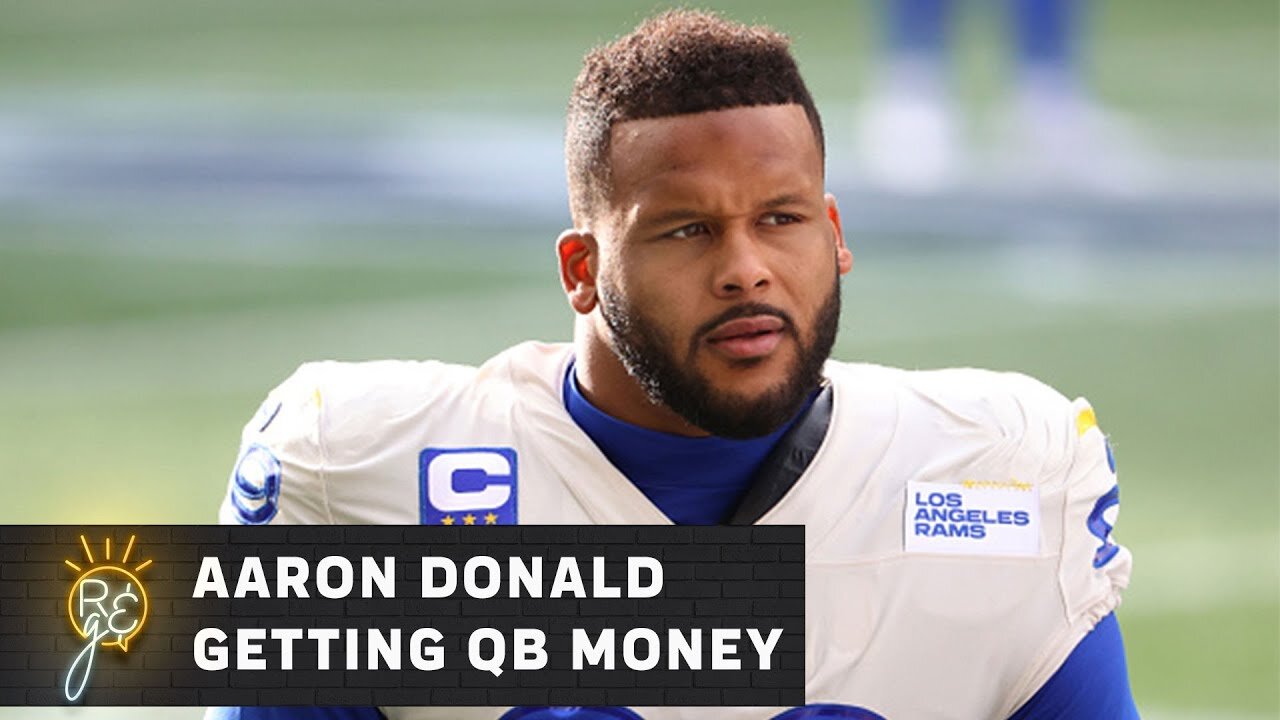 Aaron Donald signs MASSIVE contract making him the highest-paid non-QB in NFL history | Rise & Grind