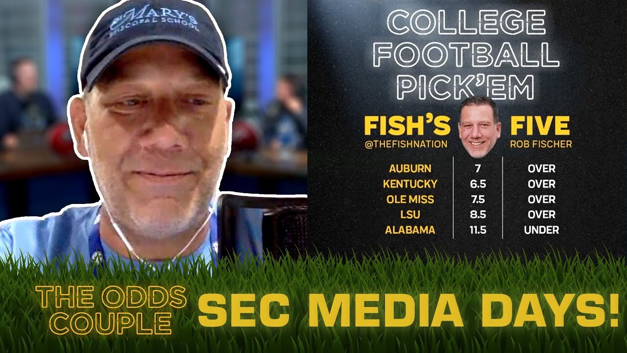 The Odds Couple: SEC Media Days Mayhem! + Pick’em Panel