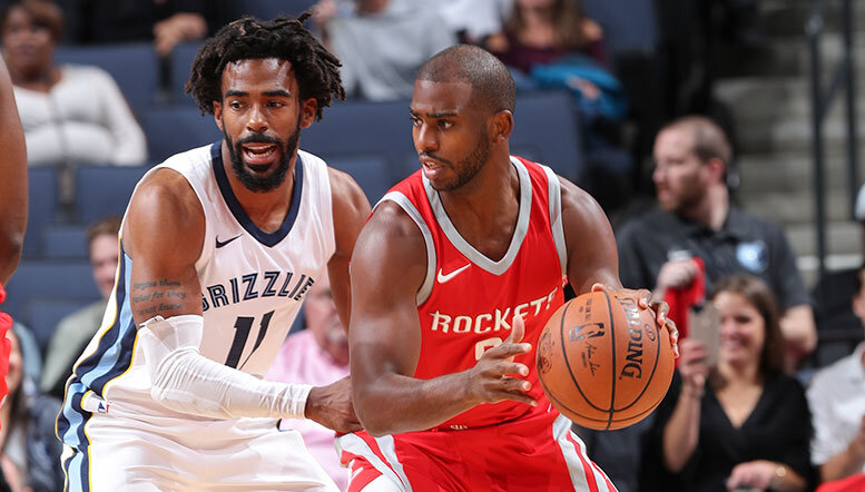 MikeCheck on NBA: CP3 back for Rockets … just in time to catch Grizz, sans Conley