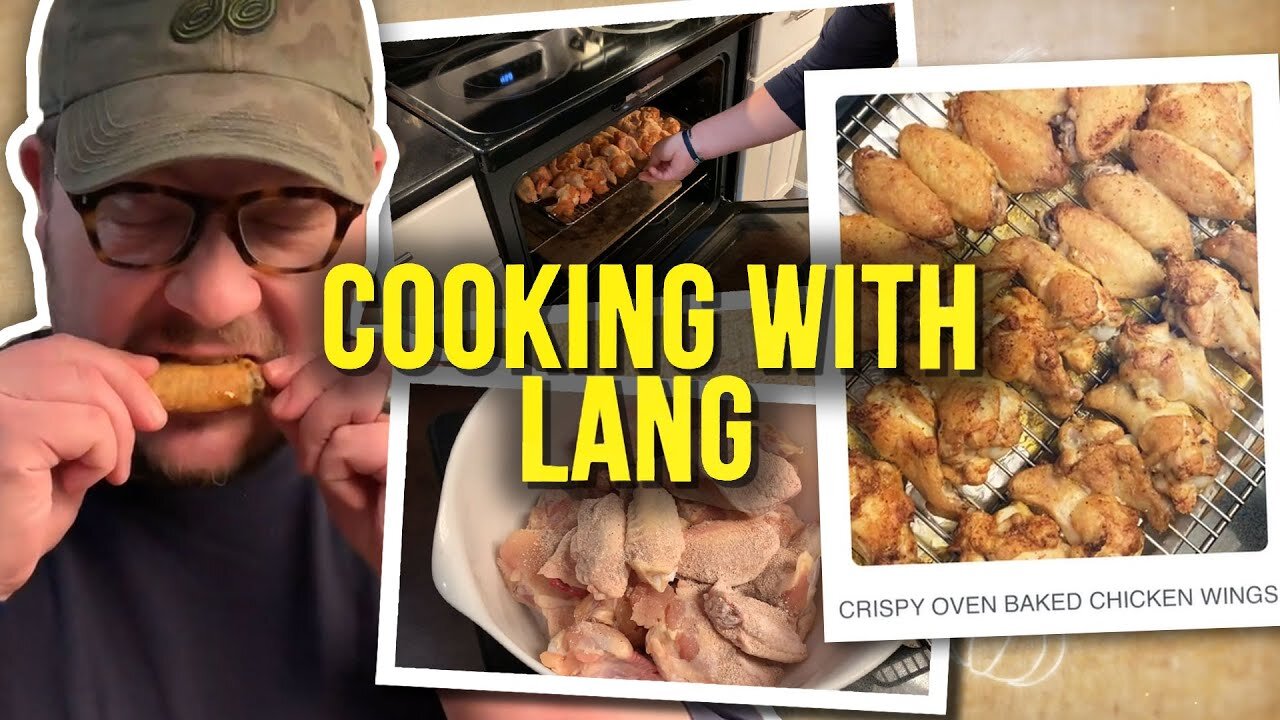 Cooking with Lang: Crispy Oven Baked Chicken Wings in TWO EASY STEPS!