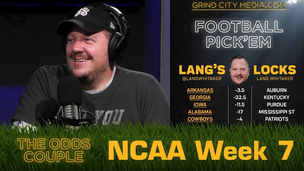 The Odds Couple: Don’t Believe the Heupel (CFB Week 7) + Lance Taylor & Pick’em Panel