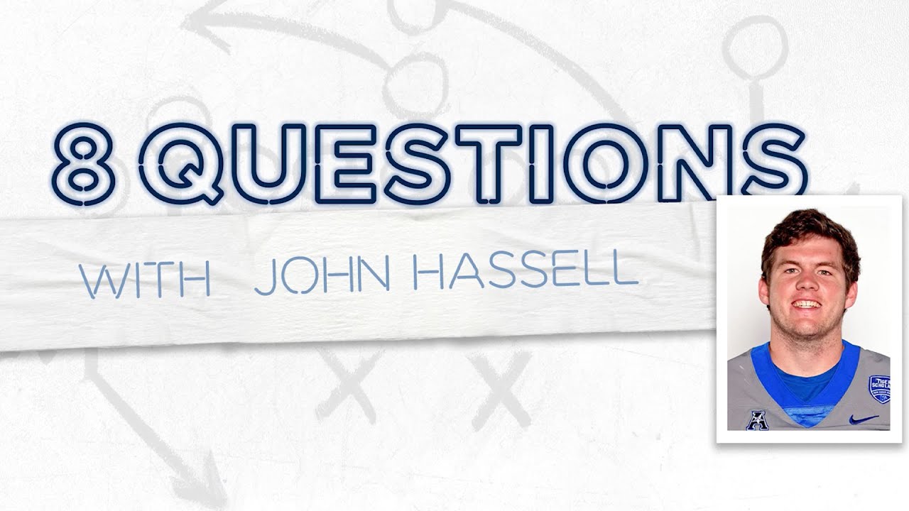 Memphis Tigers TE John Hassell Plays 8 Questions! | The Preston & Grant Show
