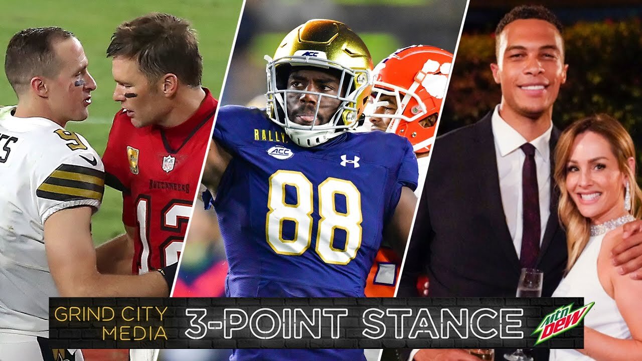 3-Point Stance: Saints Blow Out Buccaneers, Notre Dame’s Title Chances, Clare Crowley’s Engagement