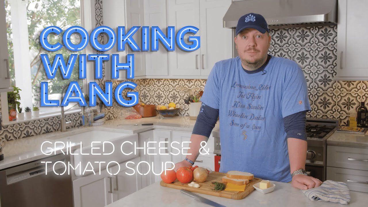 Cooking with Lang: Grilled Cheese & Homemade Tomato Soup