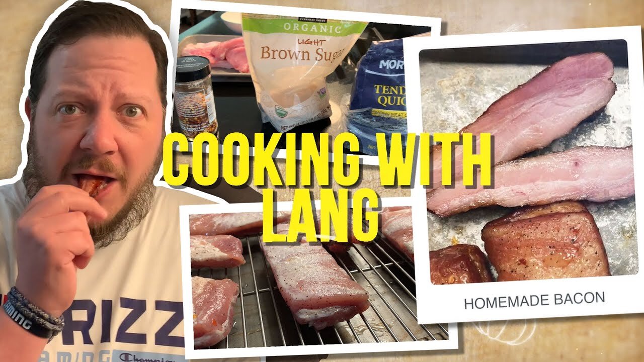 How to Prepare Homemade Bacon from SCRATCH! | Cooking with Lang