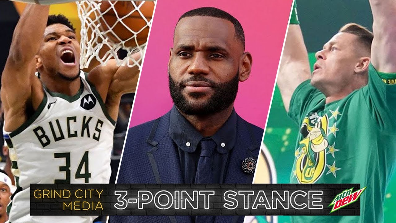3-Point Stance: Giannis Ignites in Game 5, Space Jam 2 Review, John Cena Surprise Return!