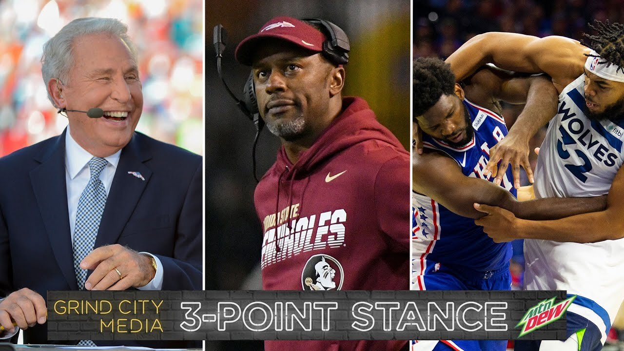 College Gameday in Memphis, Willie Taggart fired, Joel Embiid vs. KAT | 3-Point Stance – Ep. 4