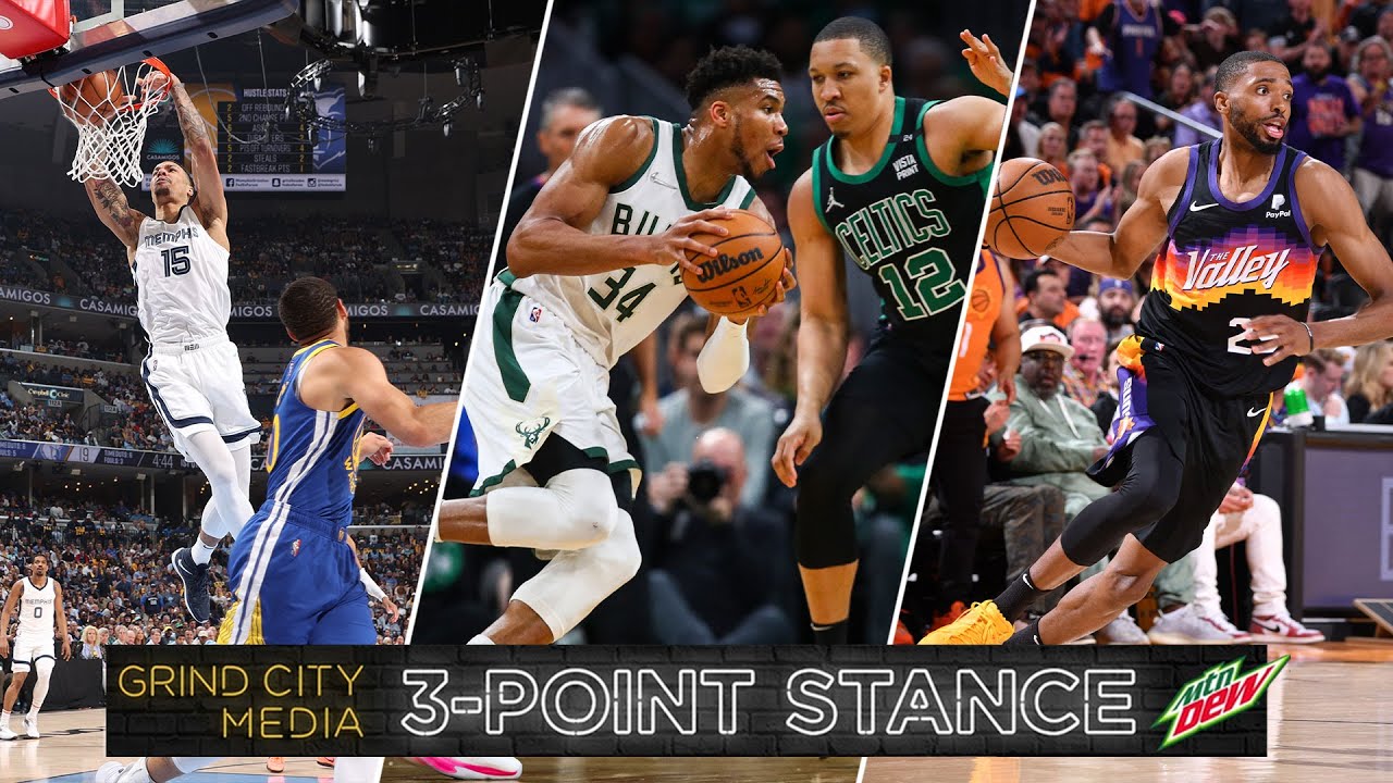 3-Point Stance: Grizzlies vs. Warriors Game 1, Celtics vs.Bucks Game 1, and predictions for tonight’s games