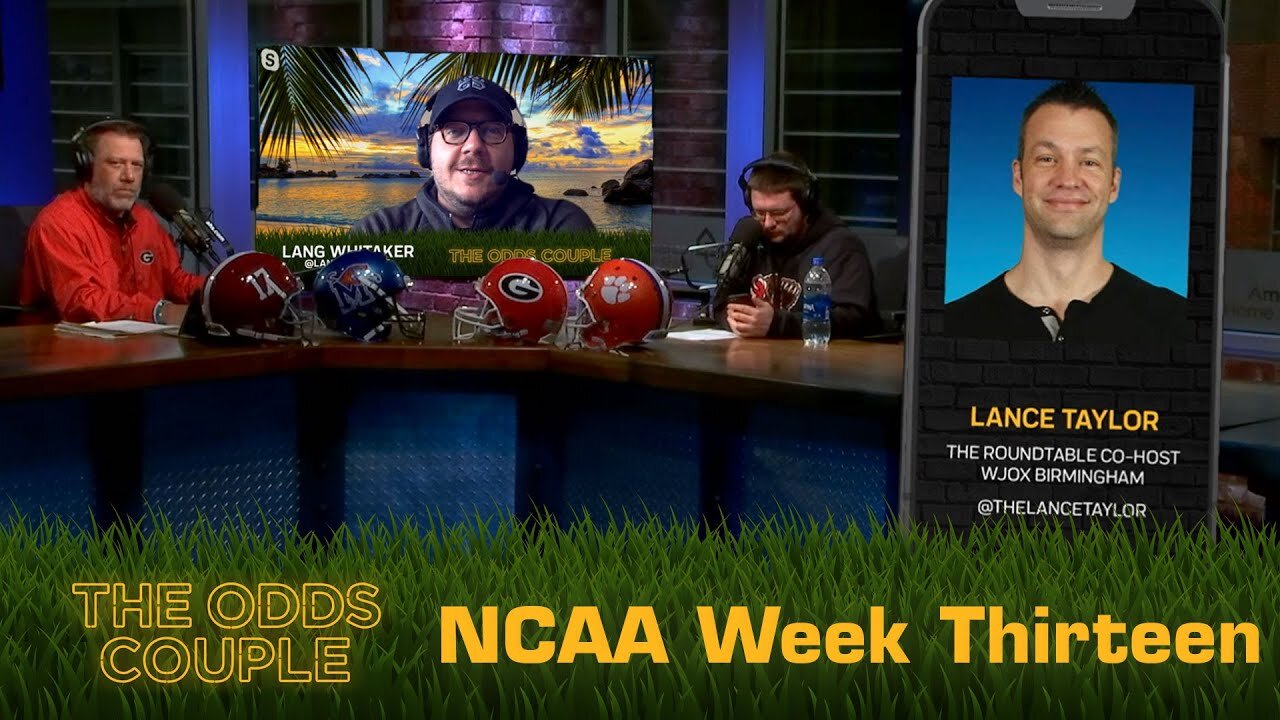 The Odds Couple: It’s Tennessee Florida Week + Pick’em Panel (Week Thirteen) – ft. Lance Taylor!