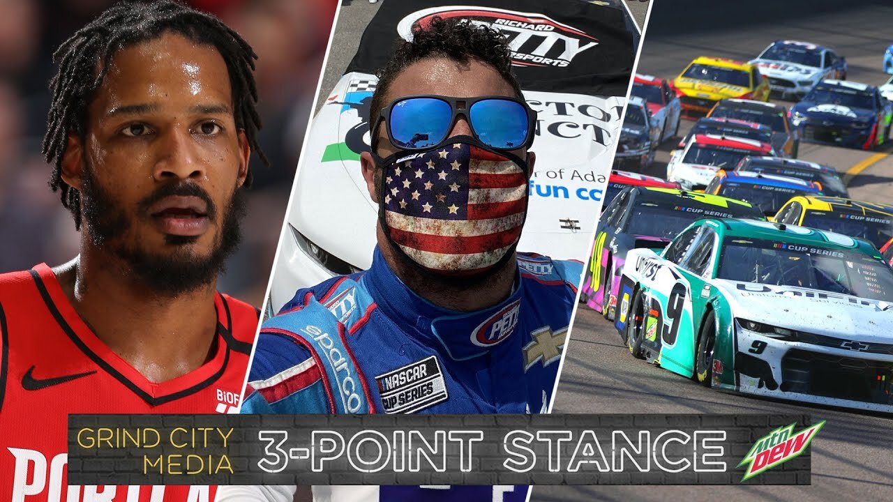 NBA Players Sitting, Bubba Wallace, NASCAR Stands Against Racism | 3-Point Stance – Ep 31