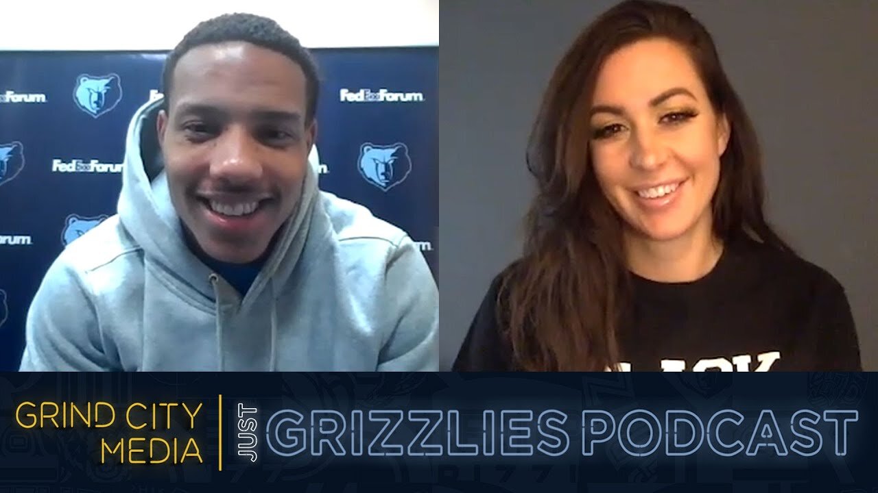 Desmond Bane talks Grizzlies road trips w/ Kelcey Wright Johnson! | JUST GRIZZLIES