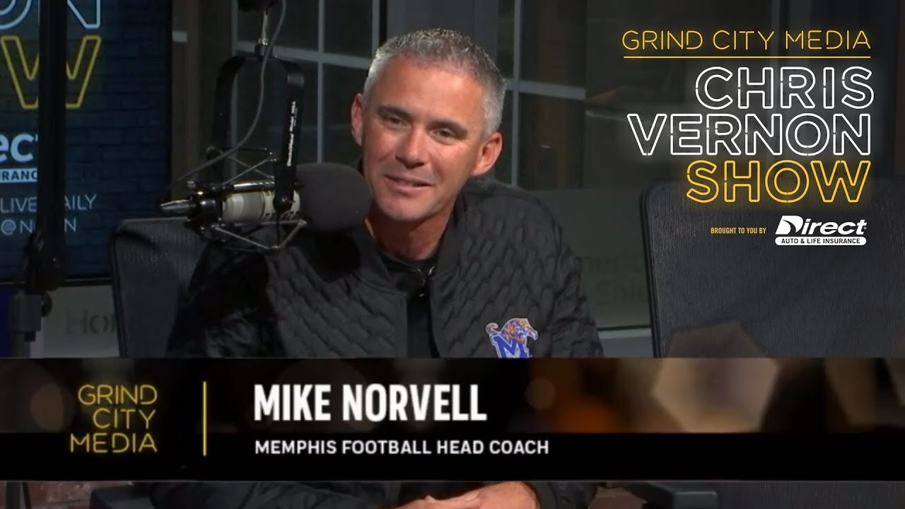 Coach Mike Norvell recaps College Gameday, SMU win experience! | Chris Vernon Show – 11/7/19