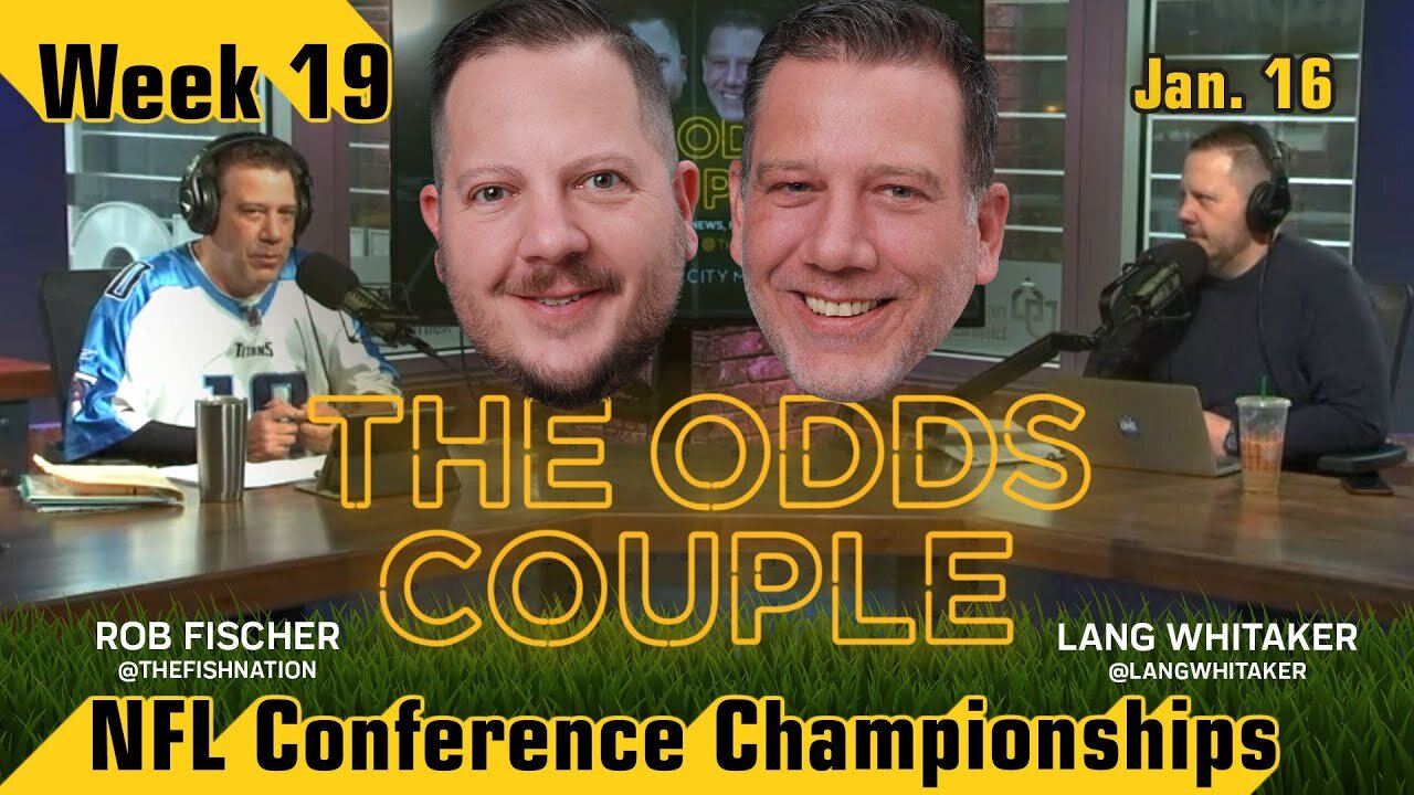 The Odds Couple: LSU wins Title Game + NFL Conference Championships | Titans/Chiefs, 49ers/Packers