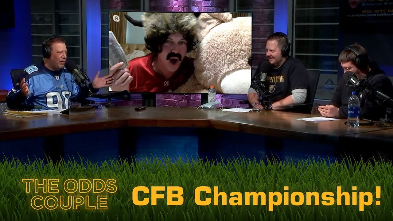 The Odds Couple: CFP Championship & NFL Preview + Pick’em Panel ft. Vinnie Verno!