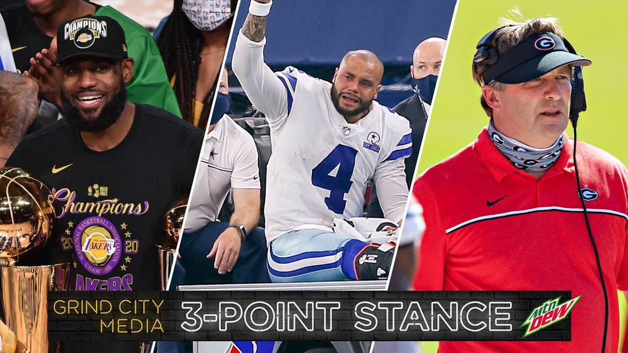 3-Point Stance: Lakers Win NBA Finals, Dak Prescott’s Devastating Injury, SEC Football Weekend