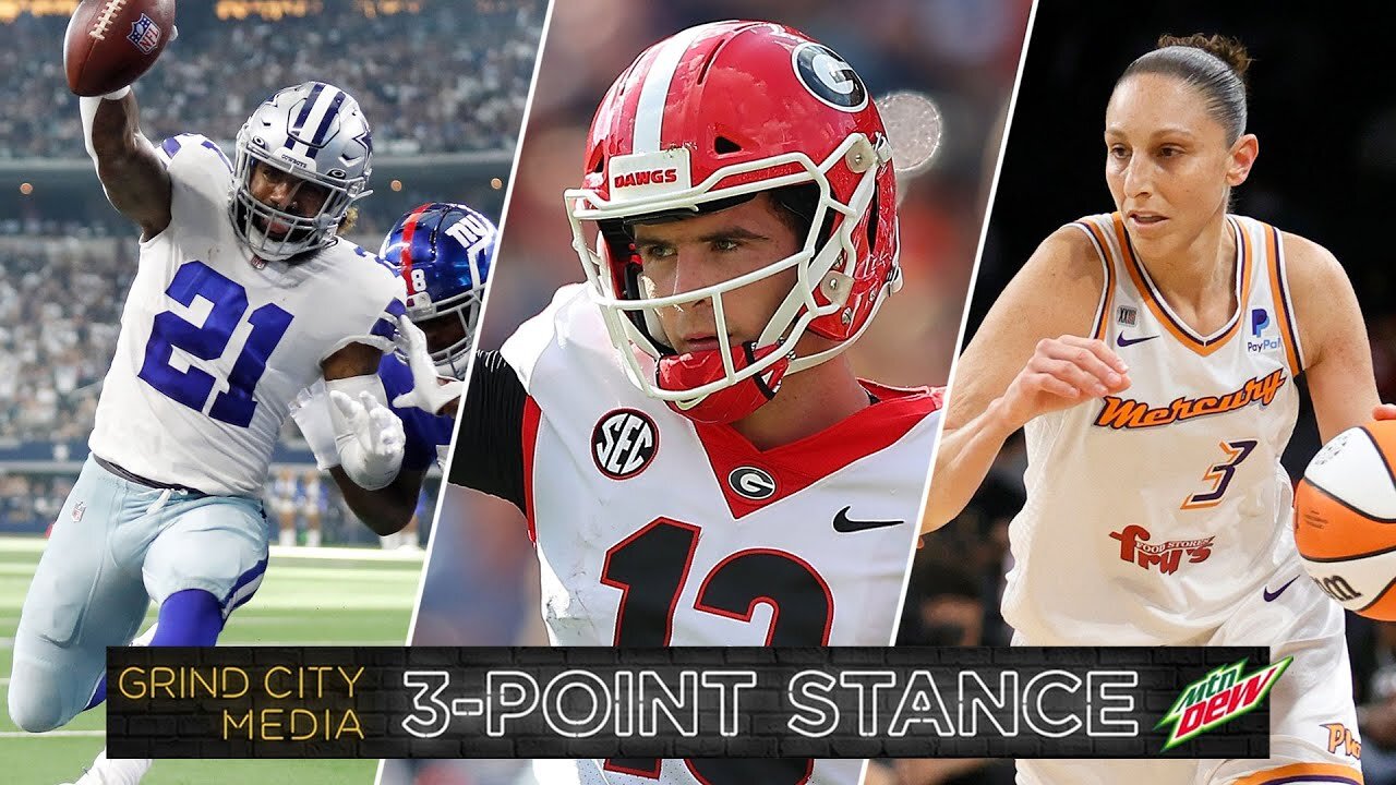 3-Point Stance: Top 4 Teams in NFL & College Football + Diana Taurasi Named WNBA GOAT