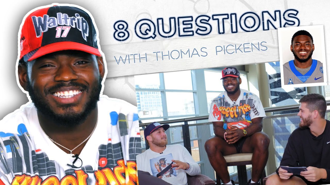 LB Thomas Pickens Plays 8 Questions w/ Preston & Grant! | Preston Brady Show w/ Grant Gunnell