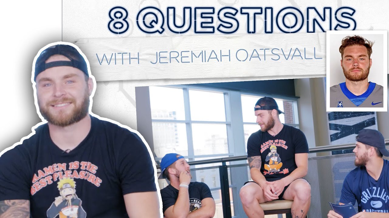 Memphis Tigers WR Jeremiah Oatsvall Plays 8 Questions! | The Preston & Grant Show