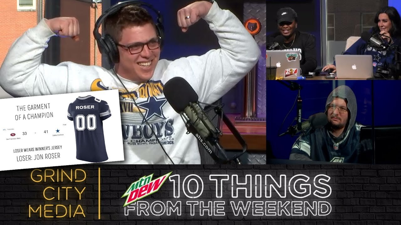 Chris Vernon Show: The Roast of Loser: Jon Roser + 10 Things from the Weekend!