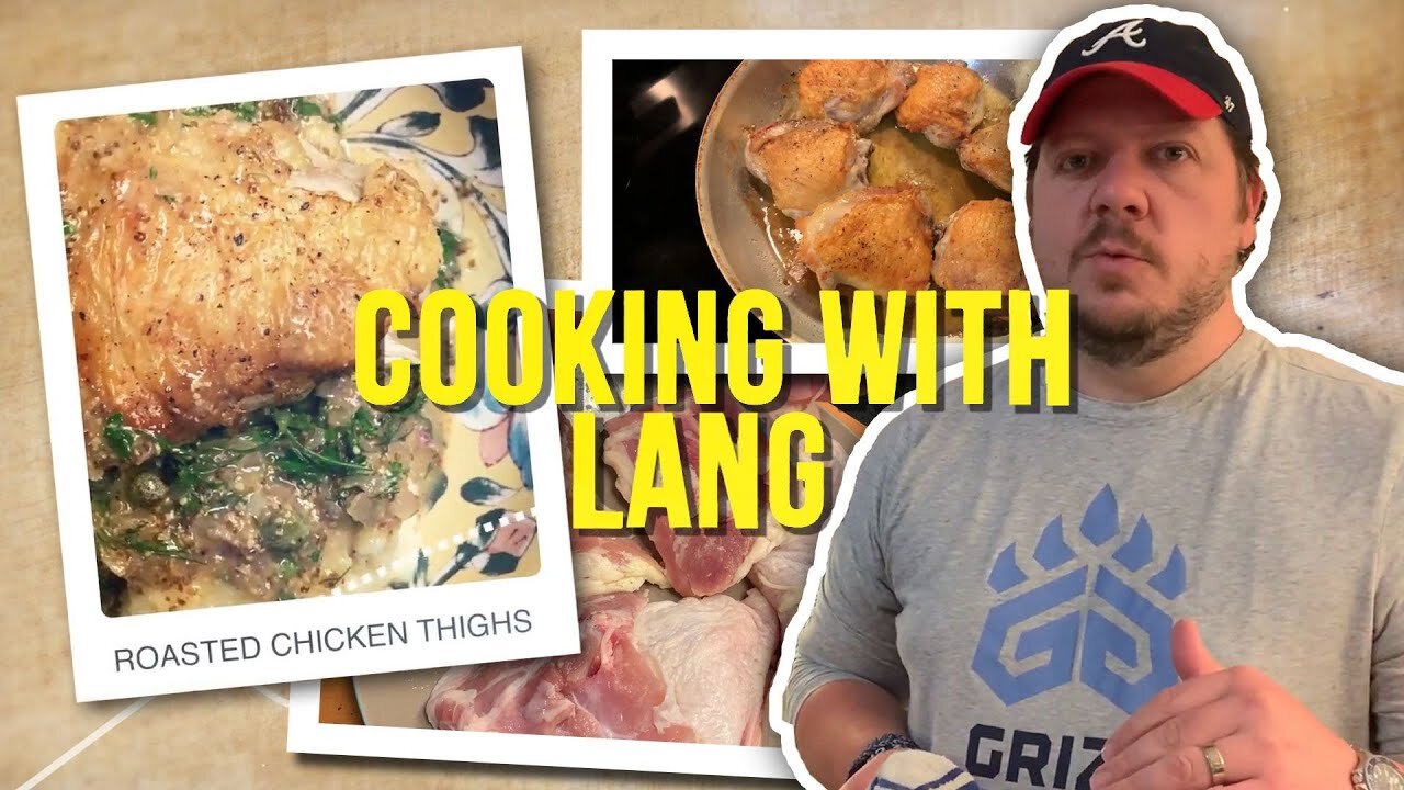 Cooking with Lang: Simple Roasted Chicken Thighs with Pan Sauce