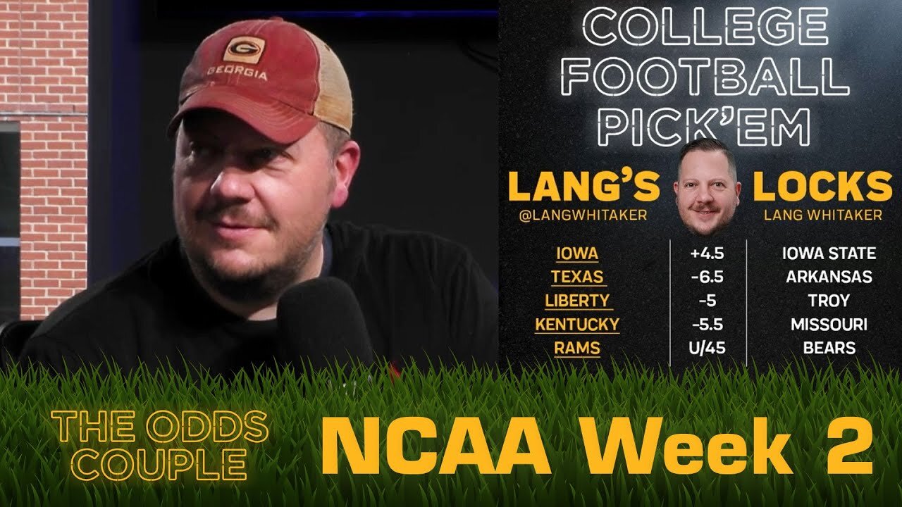 The Odds Couple: NFL is Back and CFB Week 2 + Lance Taylor & Pick’em Panel