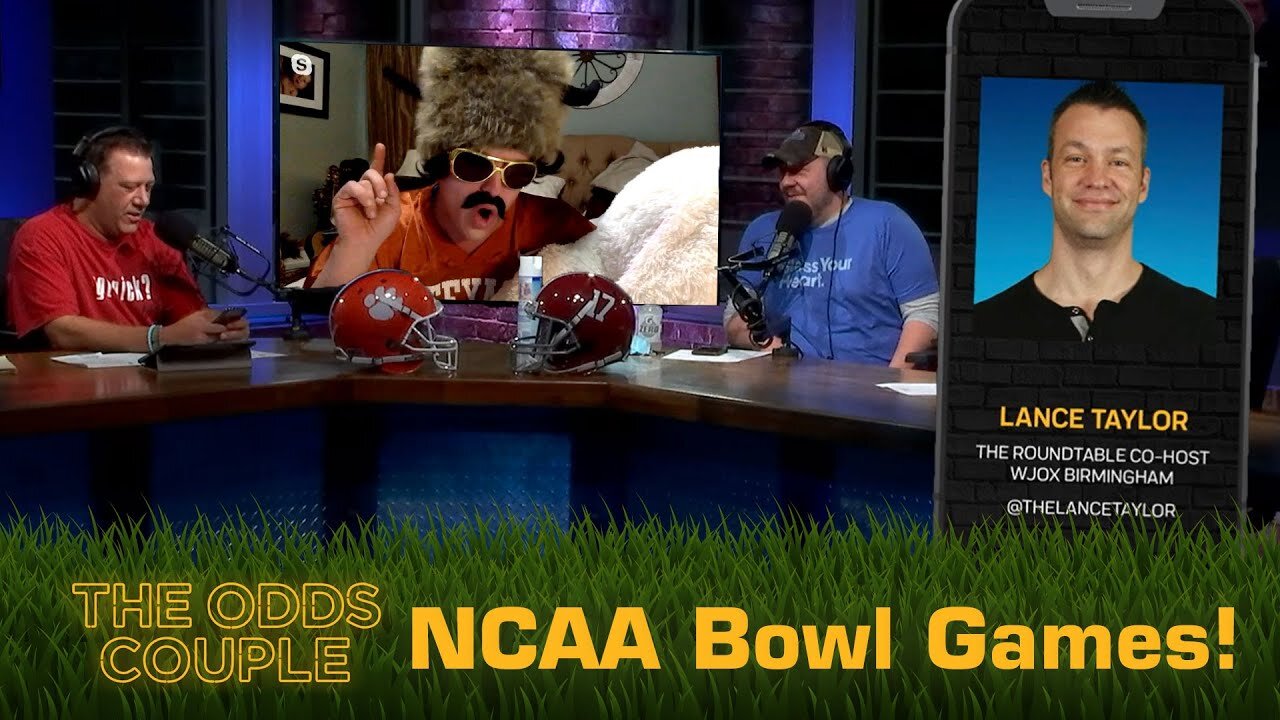 The Odds Couple: Not That Drake + Pick’em Panel (Bowl Week!) ft. Lance Taylor!