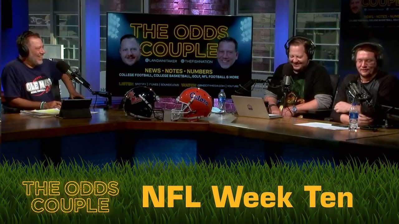 The Odds Couple: Only Two Helmets + Pick’em Panel (Week Ten) – ft. Vinnie Verno!