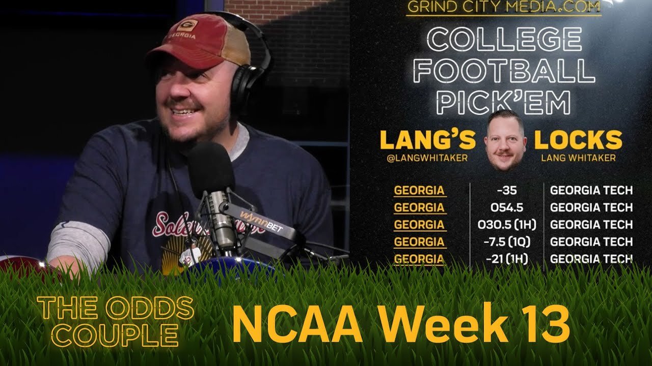 The Odds Couple: The Re-rebuild (CFB Week 13)