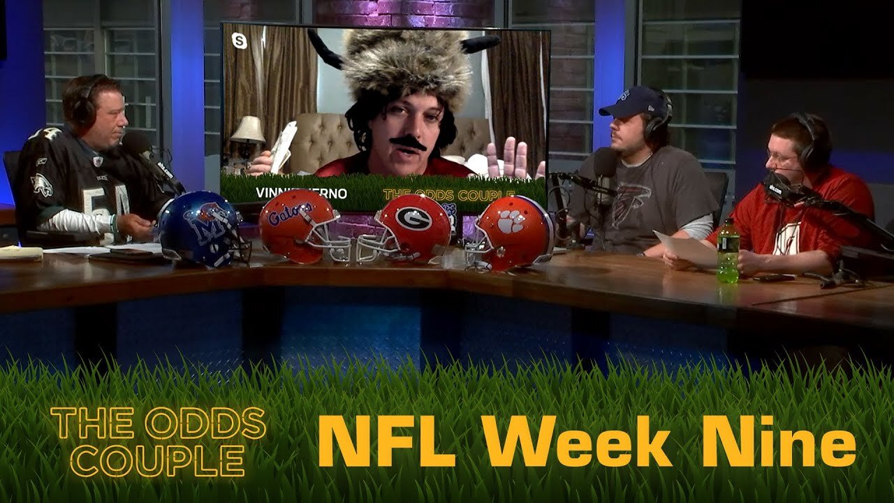 The Odds Couple: Two Cocktails + Pick’em Panel (Week Nine) – ft. Lance Taylor!