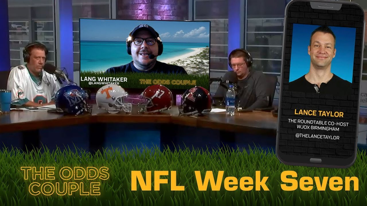 The Odds Couple: Return of 1st Half Johnny ft. Lance Taylor! + Pick’em Panel (Week Seven)