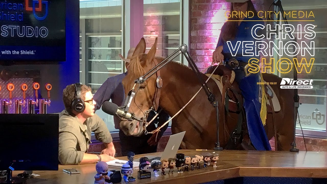 We brought a mule in-studio | Chris Vernon Show – 8/29/19