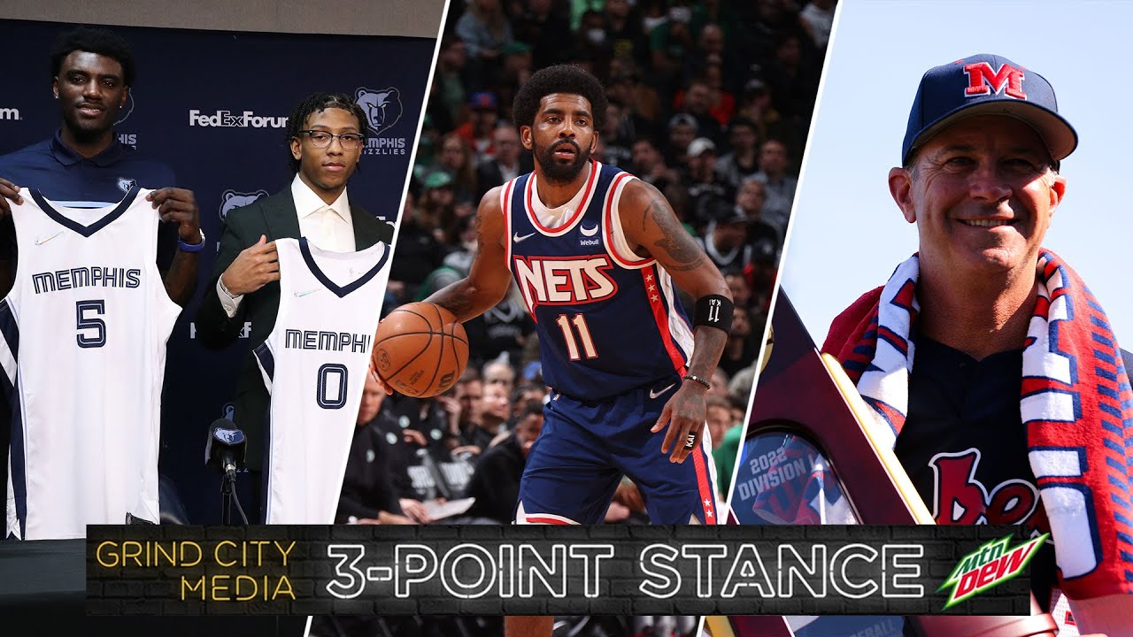 3-Point Stance: Grizzlies NBA Draft Recap, Will Kyrie Irving Leave the Nets, Ole Miss Wins the MCWS