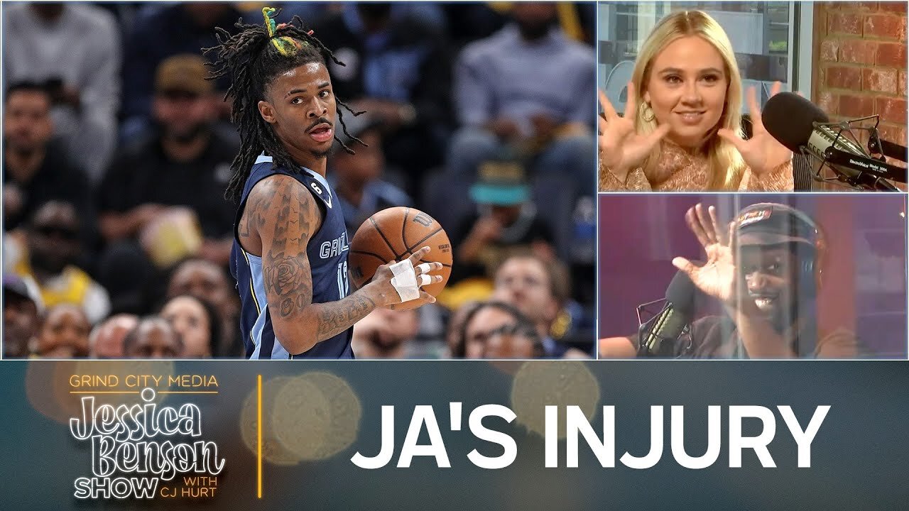 Jessica Benson Show | Grizz Game 2, Ja's Injury and Julius Peppers Was Different