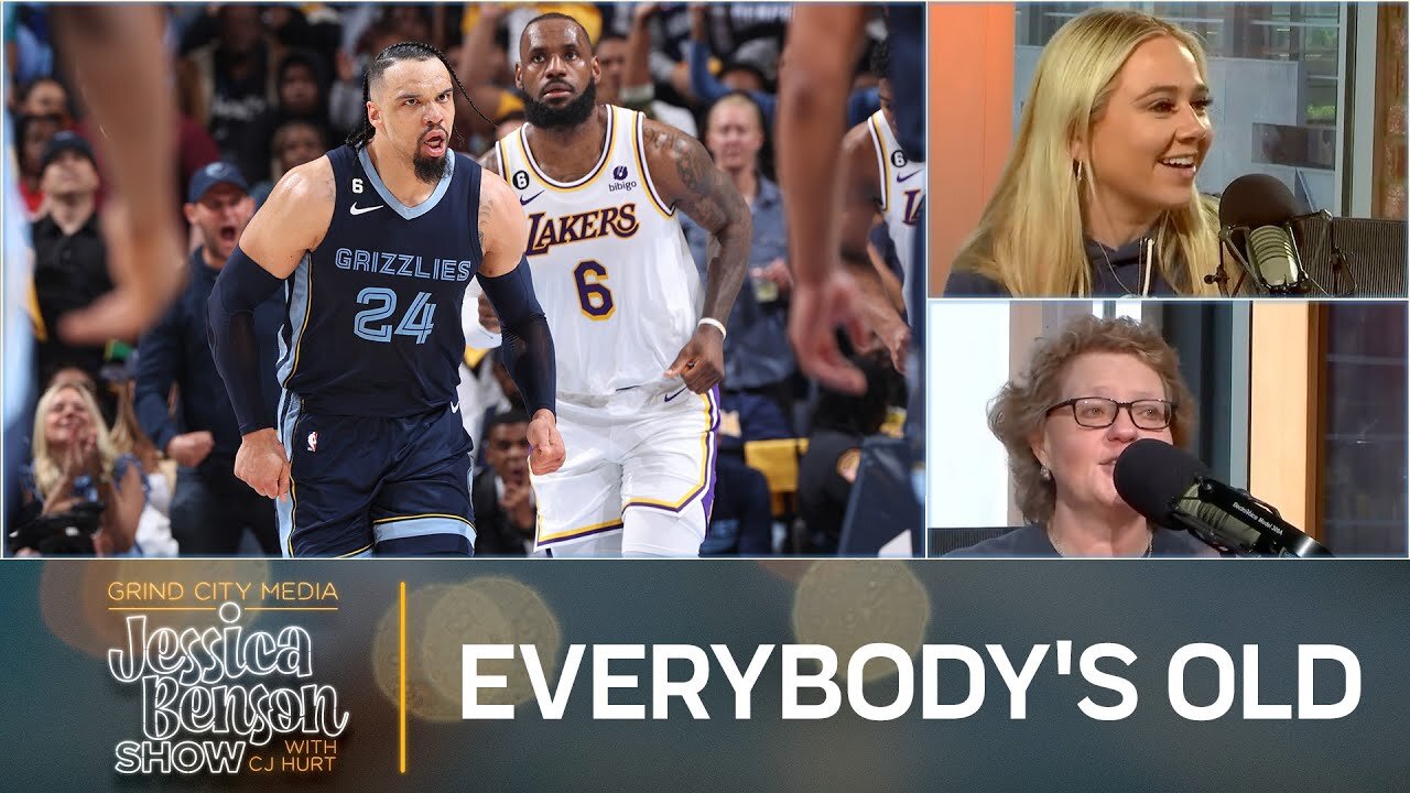 Jessica Benson Show | Grizz Win Game 2 & Everybody's Old