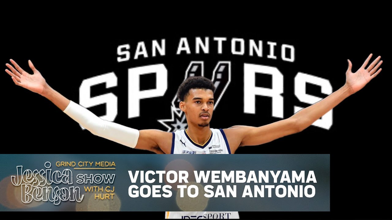 San Antonio Spurs takes Victor Wembanyama | Jessica Benson Show