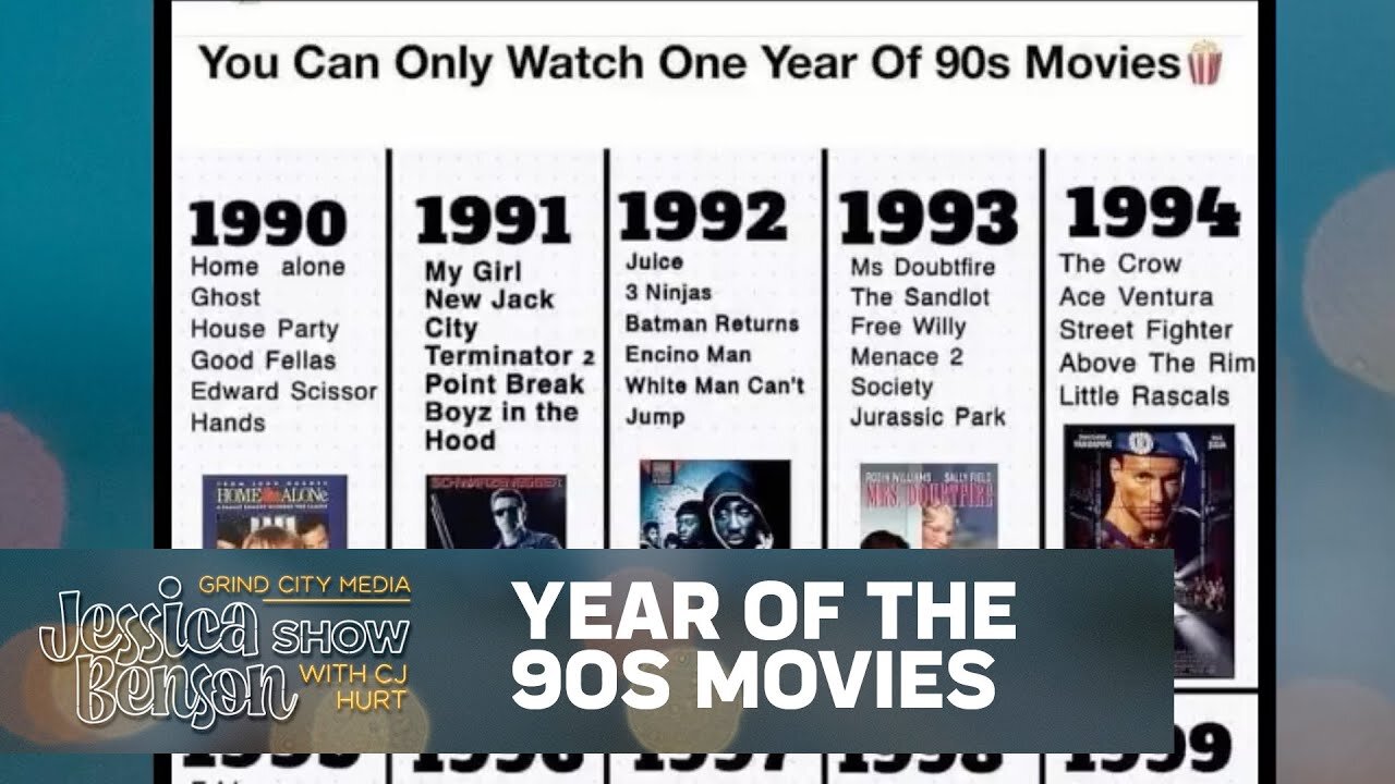 Year of The 90S  Movies | Jessica Benson Show