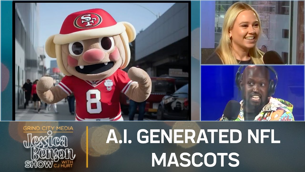 Jessica Benson Show | Embiid Wins MVP, Under No Circumstances & AI Generated NFL Mascots