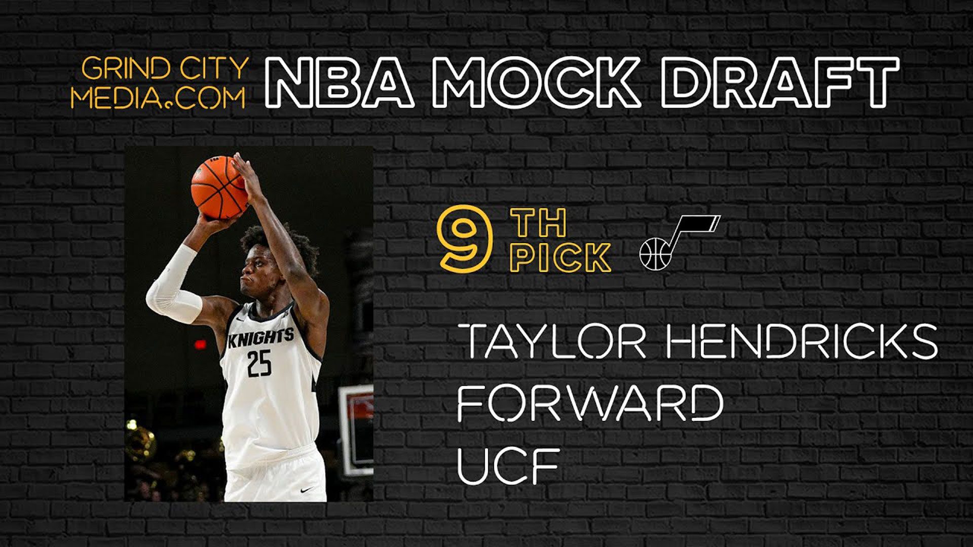 Utah Jazz #9 Pick Taylor Hendricks | 2023 NBA Mock Draft