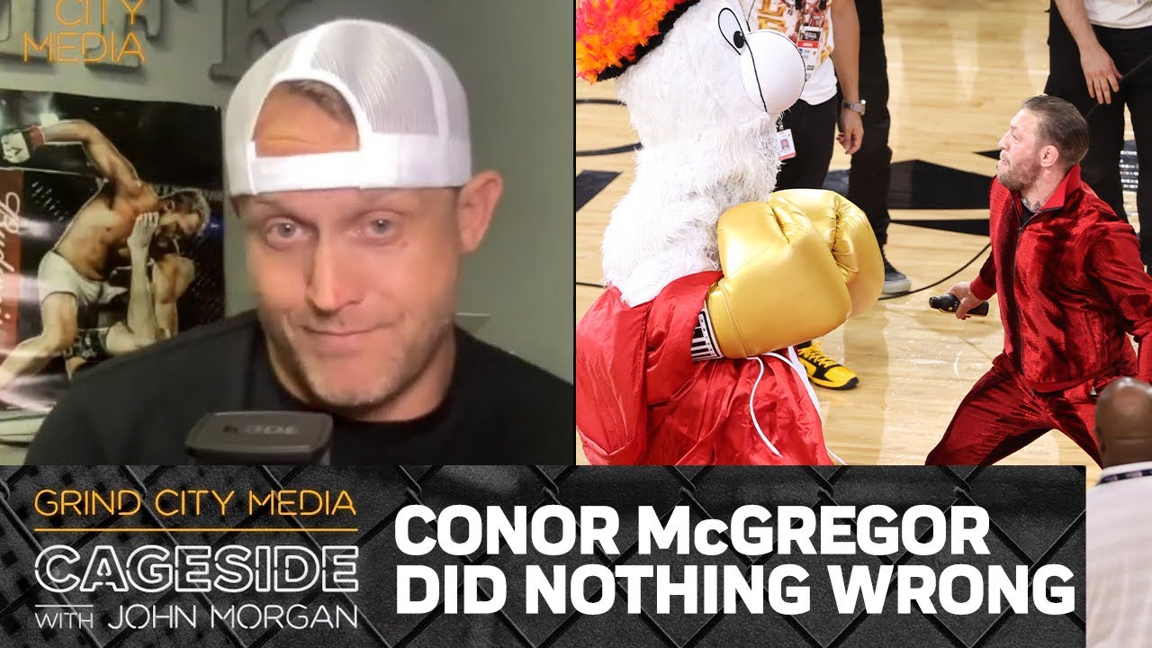 NBA Mascot Explains Why Conor McGregor Did NOTHING Wrong | Cageside with John Morgan