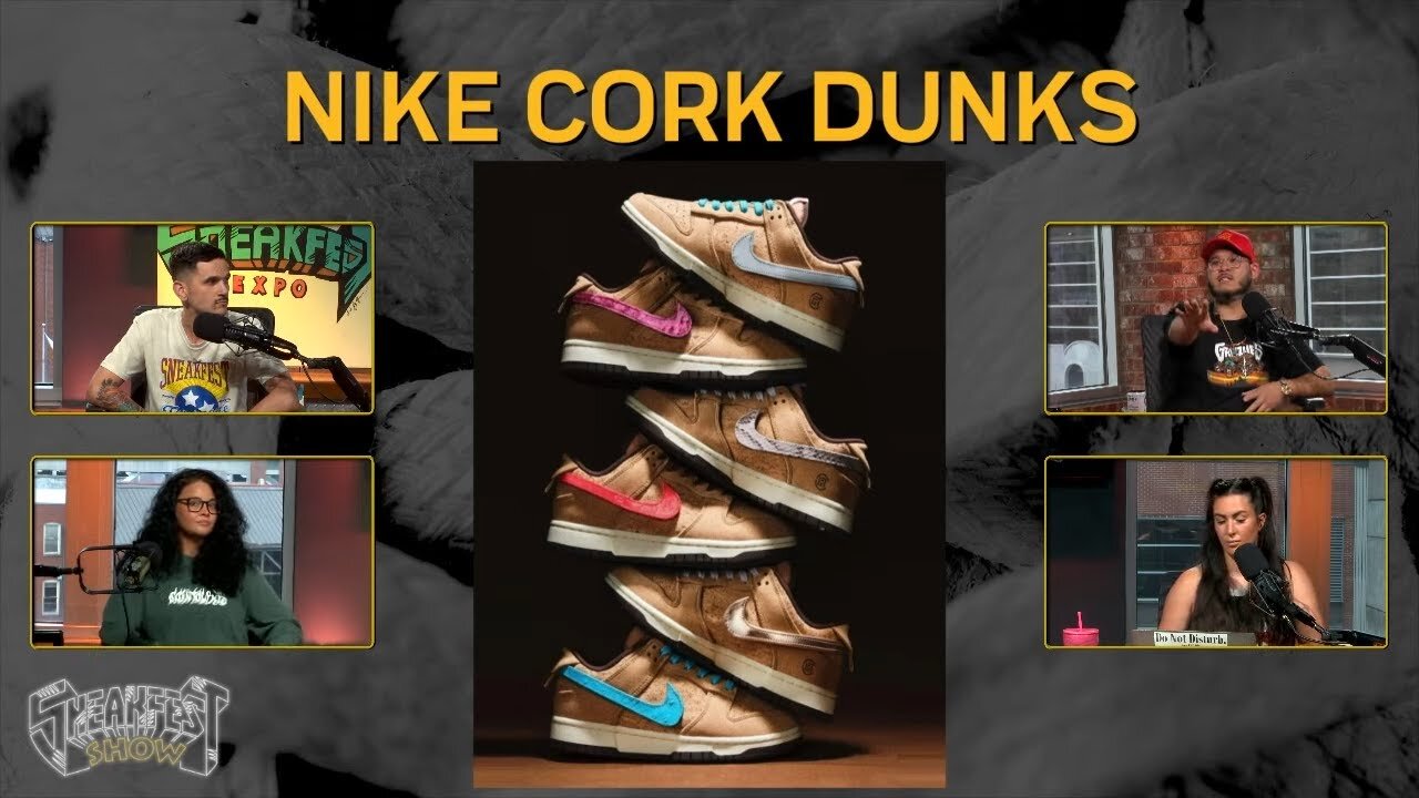 Sneakfest Show | New Kyrie Signature Shoe?, J Balvin Jordan's and Nike Cork Dunks