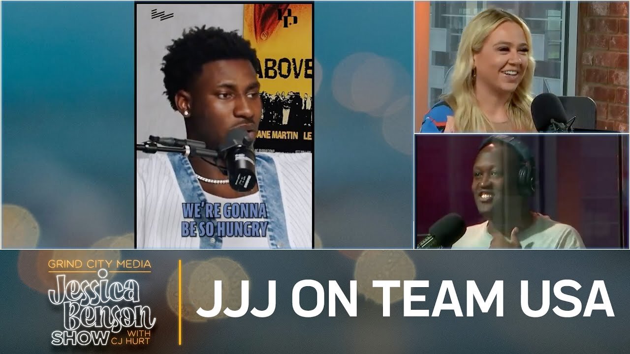 Jessica Benson Show | JJJ On Team USA, Kyrie Wants LeBron and Beardless