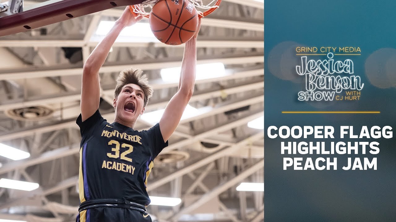 Cooper Flagg Highlights Peach Jam | Jessica Benson Show